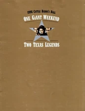 Cattle Baron's 1996 Ball Giant 40th Anniversary Screening Vintage Program "Rare"