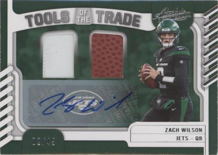 2022 Panini Absolute Zach Wilson #TTD-8 - 1 of 2