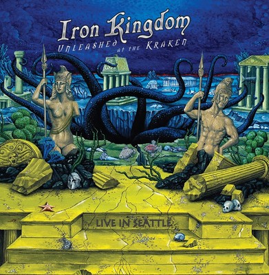 IRON KINGDOM - Unleashed at the Kraken (NEW*LIM.500*BLACK V.*CAN*F. WARNING)