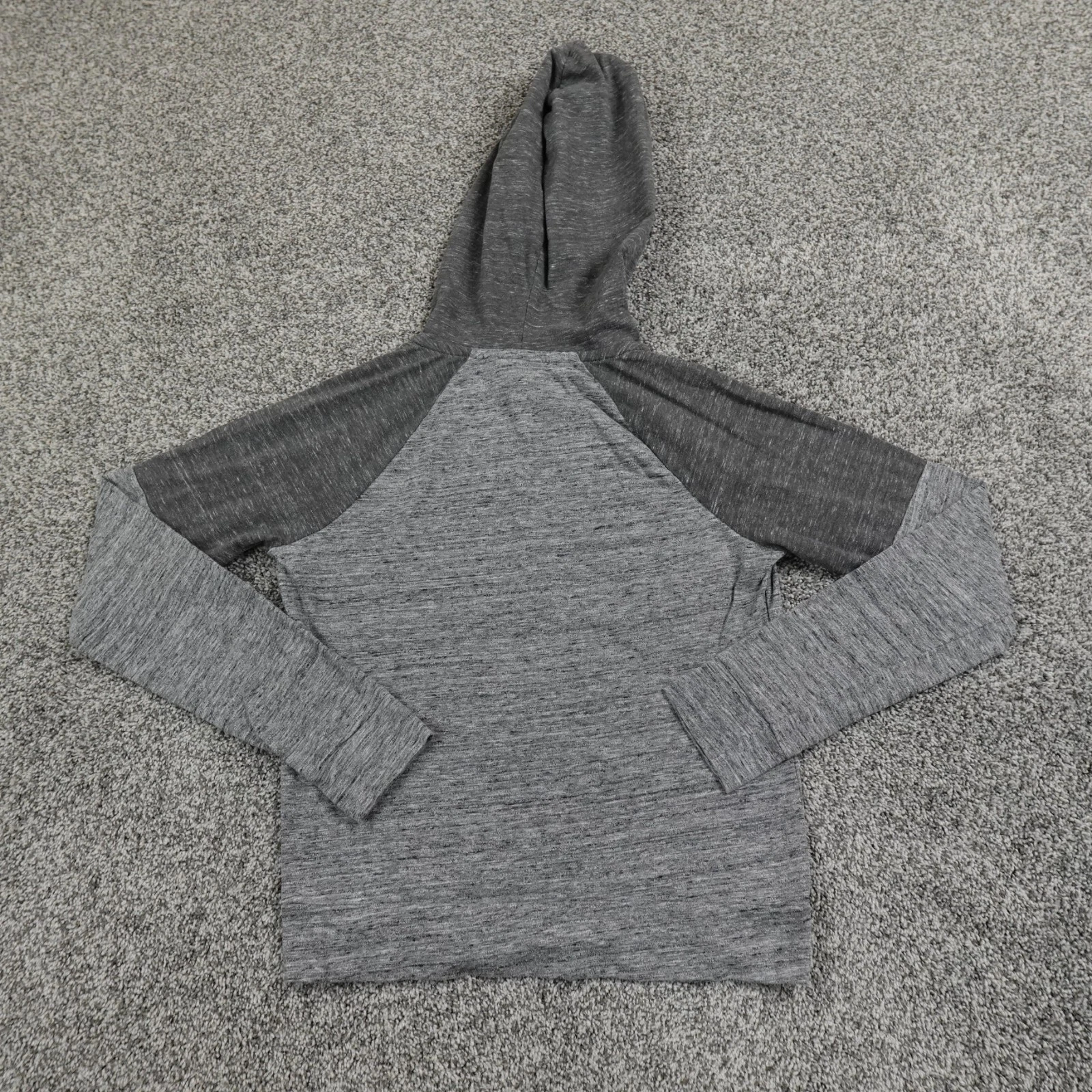 UNDERCOVER Felpa ROSA donna extra piccola grigia cane Victoria Secret felpa zip cappuccio