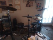 Carlsbro electronic drum set used