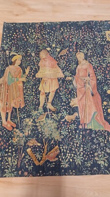 Sold at Auction: Verdure Tapestry, after de Rambouillet Ateliers - 20th