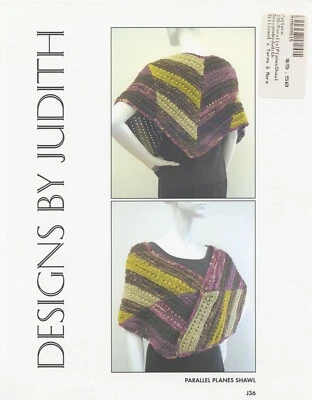 Designs by Judith Knitting Pattern DJ36 Parallel Planes Shawl - Image 1 of 2