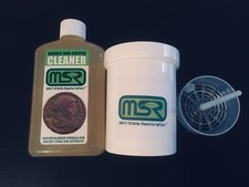 Restauro Stato Zecca 8 oz. con CESTINO Pulitore per monete e manufatti bronzo antico