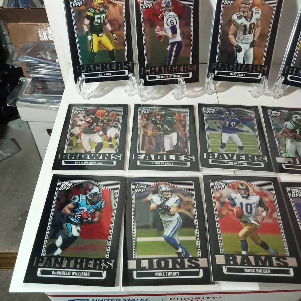 LOT OF 14 2007 TOPPS DRAFT PICKS AND PROSPECTS(DPP) CHROME BLACK PARALLEL CARDS - Image 3 of 4