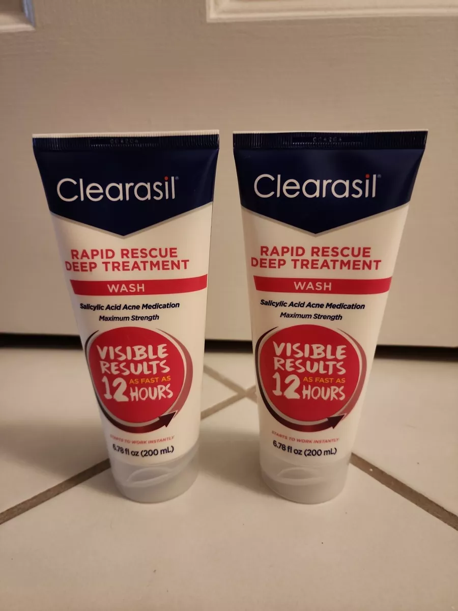 Clearasil rapid rescue deep treatment wash outlet