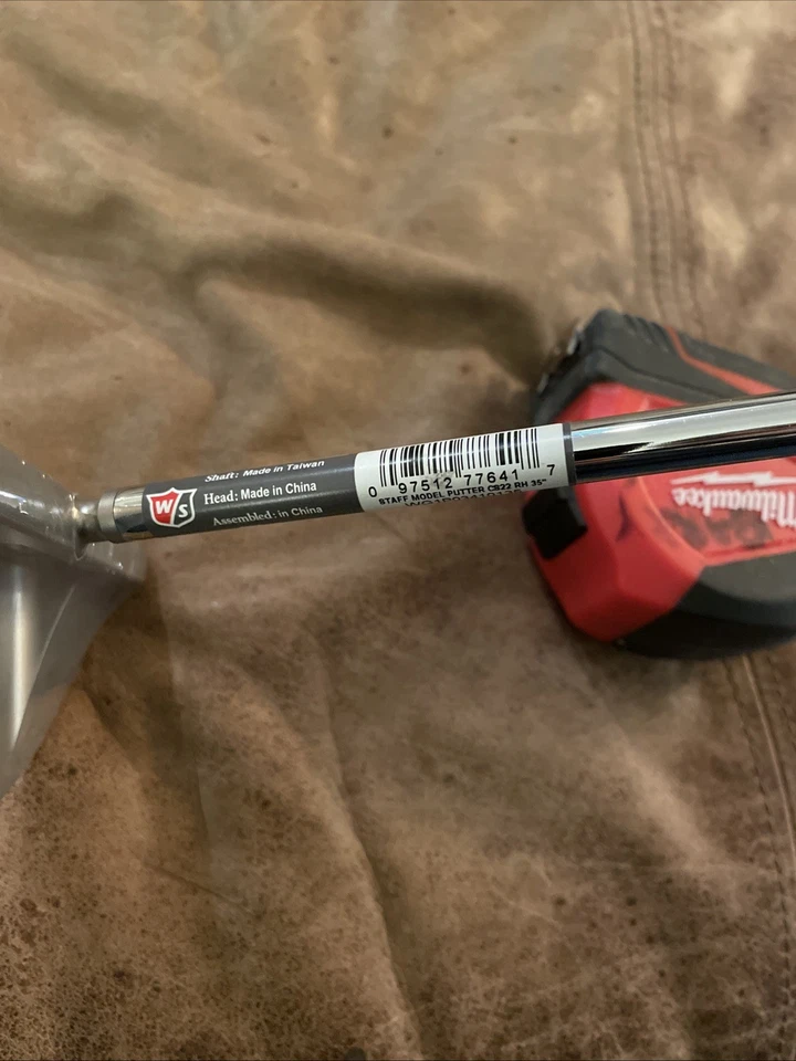 Новый пластиковый паттер Wilson Staff CS22 35 дюймов для правой руки - Изображение 3 из 4