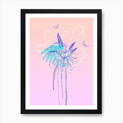 Flatter Kunstdruck gerahmt Wandbild Poster Leinwanddruck Bild