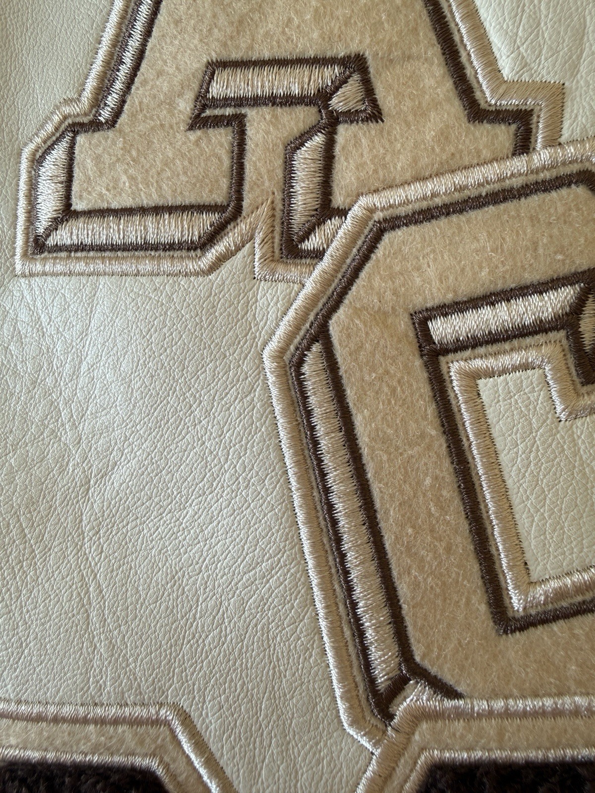 Off White Varsity jacket Men’s Large - image 8