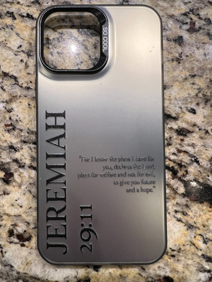 iPhone 13 Pro Case for Apple ''Jeremiah 29:11- NEW