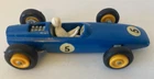 Matchbox Lesney no. 52 B.R.M. Blue #5 Racer with driver England BRM car
