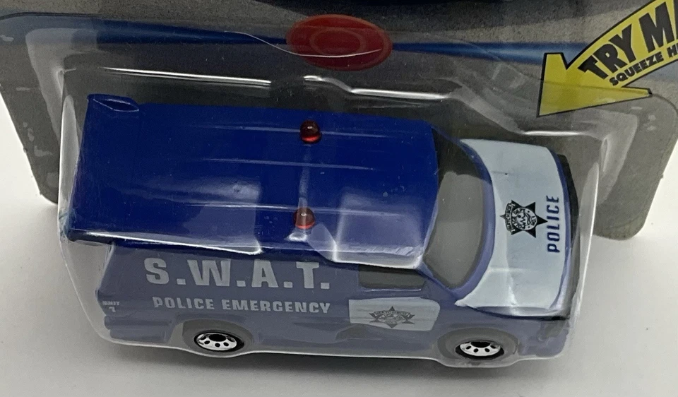 1996 Matchbox Lights & Sounds S.W.A.T. Ford Super Van - *Read - Image 2 of 4