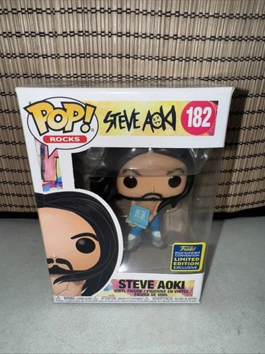 Funko Pop! Rocks Steve Aoki #182 2020 Summer Con Vinyl Figure