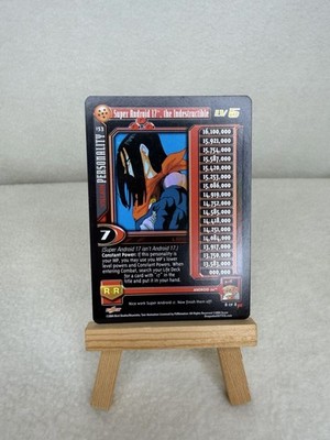 Dragon Ball Z GT TCG   Super Android 17 #153  Ultra Rare Unlim Edition Foil
