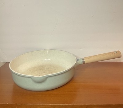 Master Class Premium Cookware Large Frying Pan Blue, Speckled Ceramic Lining 11 