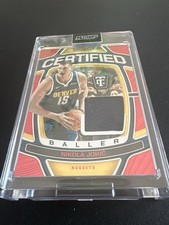 Nikola Jokic Game Worn Patch 12/75 2024-25 Panini Totally Certified Nuggets