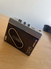 Vintage Sharp QT30 Stereo Cassette Player - 80s Walkman Style - Metal Tape