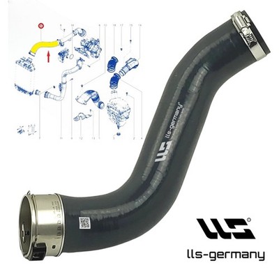 Turboschlauch Ladeluftschlauch für DACIA JOGGER 1.0 TCe 144603740R 144609120R