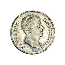 Napoléon Ier 1 Franc 1806 A Paris Argent 4.98 Gr