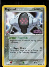 Registeel 29/110 Rare Holon Phantoms Pokemon Reverse Holo Damaged Stamped on eBay