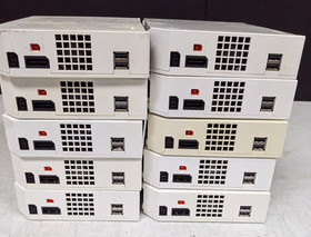 Lot of 10 Nintendo Wii Consoles (For Parts/Repair) (10 JPN)
