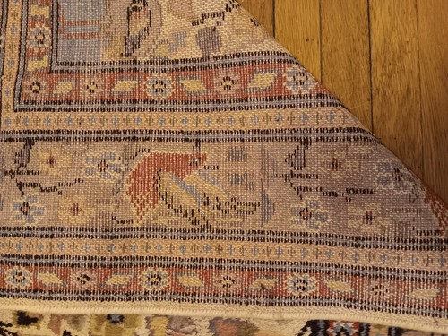 Oriental Kashmiri Kashmir Handmade Handknotted Vintage Rug Pair of Rugs - Afbeelding 19 van 23