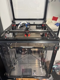 VZ330 3D printer Full aluminium Frame CNC parts Quad XY motors Fully built.