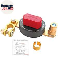 Battery Disconnect Switch 12V-48V Top Post Battery Quick Disconnect, Battery Cut