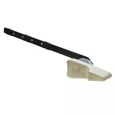 Ultrafit Toilet Tank Trip Lever for Front Left Mount with Cut-To-Fit Plastic Arm