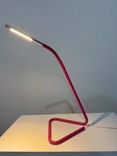 Discontinued IKEA Harte Halogen Desk Lamp Post Modern Bendable Pink Table Lamp