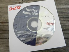 PowerChute Personal Edition Software APC backup CD 991-2005D