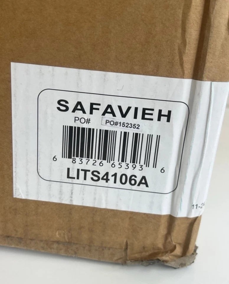 Colección Iluminación Homer Casa de Playa Náutica Costera Marfil Concha 26 pulgadas Be... Foto 3 de 3