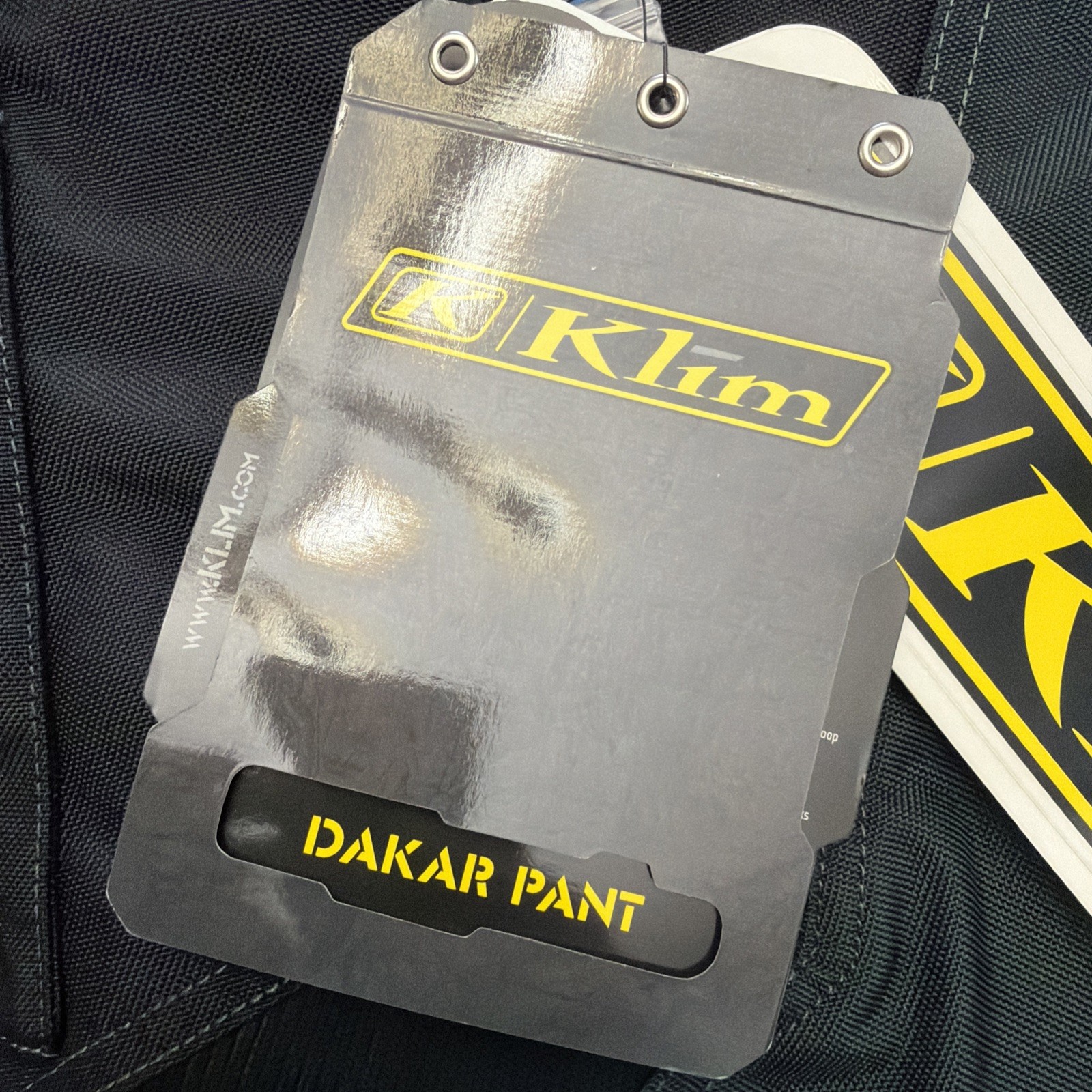 KLIM Dakar Outside The Boot Pant Size 38 Tall Gray