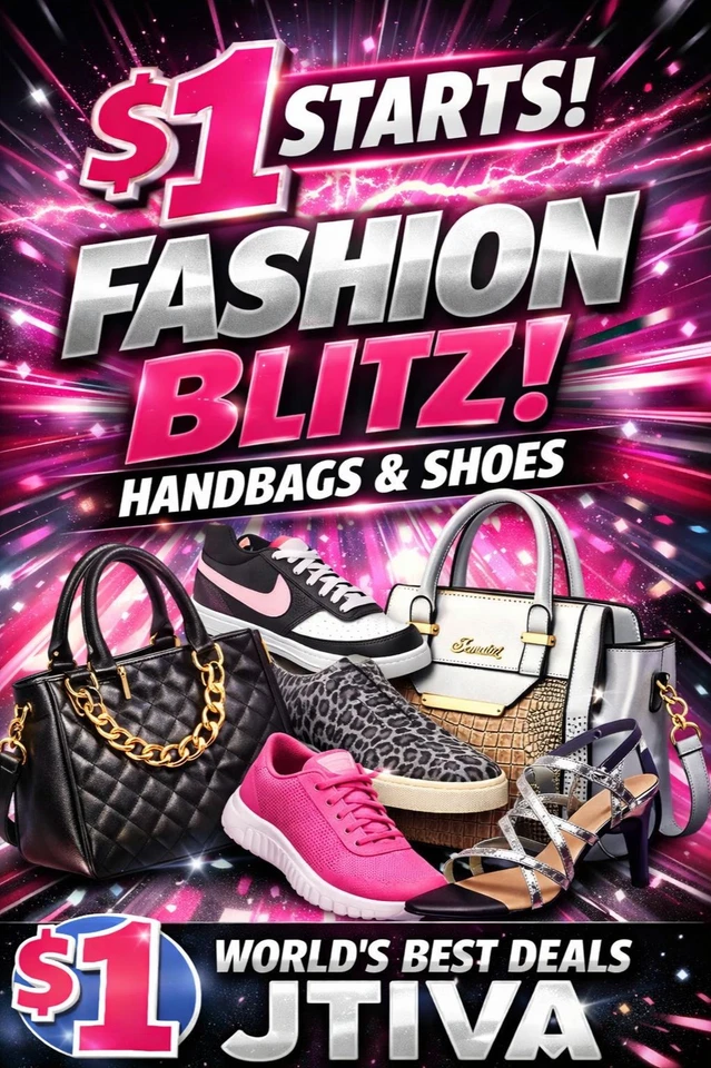 $1 Starts | Shoes & Handbags | Bundle Shipping | Thrift-it-Thursday