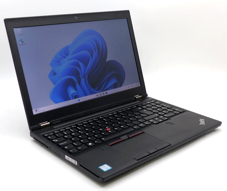 Lenovo ThinkPad P50 Core i7-6820HQ 2,7GHz 32GB 256GB 15" 3840 x 2160 4K W11 - Bild 3 von 4