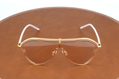 Matthew Williamson Mw266 C6 Gold Geometric Eyeglasses Frames 150-0-145