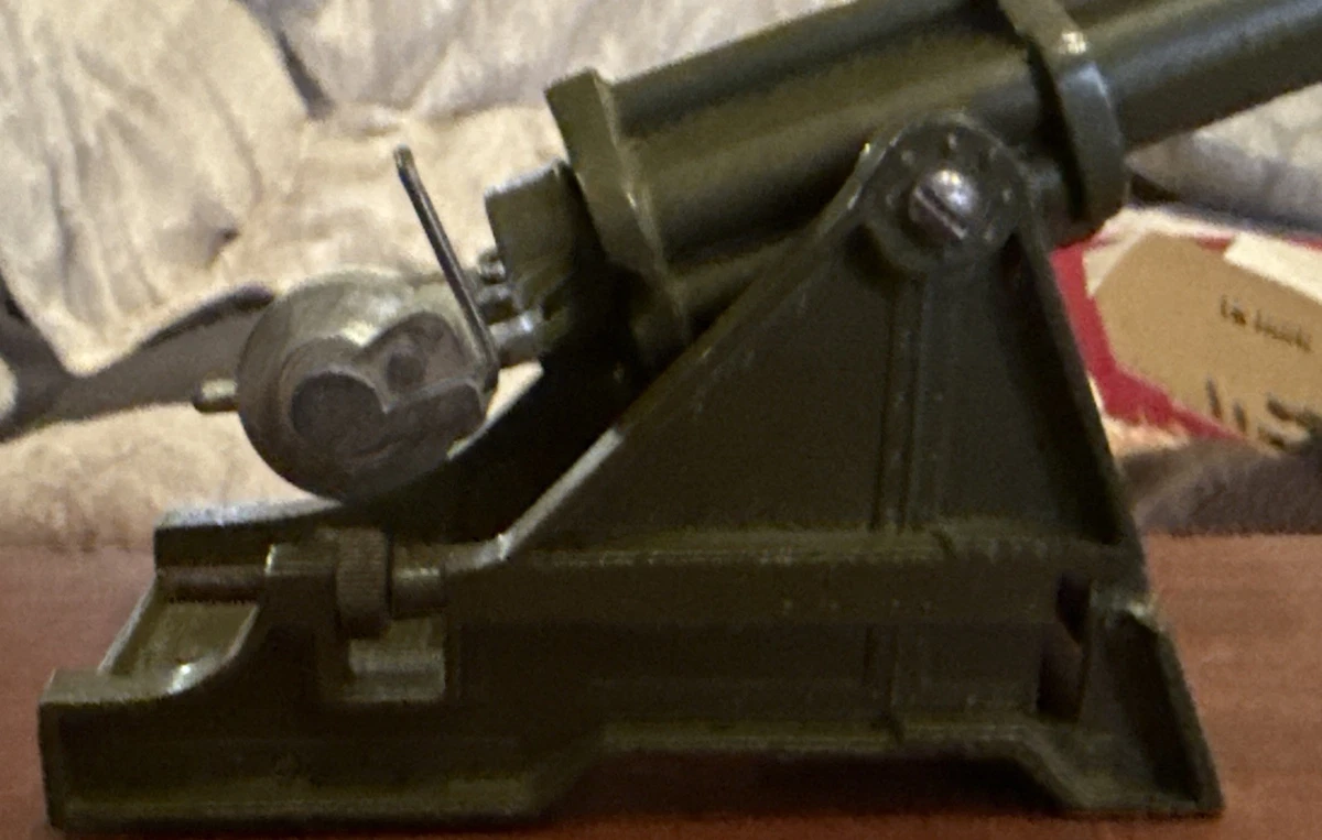 Vintage Lead Britains Set 2106 - 18" Howitzer Mounted for Garrison Duty Nm-Mint