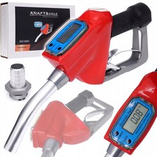 Kraftstoff Zapfpistole mit LCD Anzeige Durchflusszähler Diesel Benzin Pistole 1"