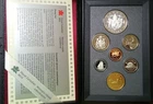 1994 Canada Proof Set 7 Coin Dogsled Team Double Dollar Set Royal Canadian Mint