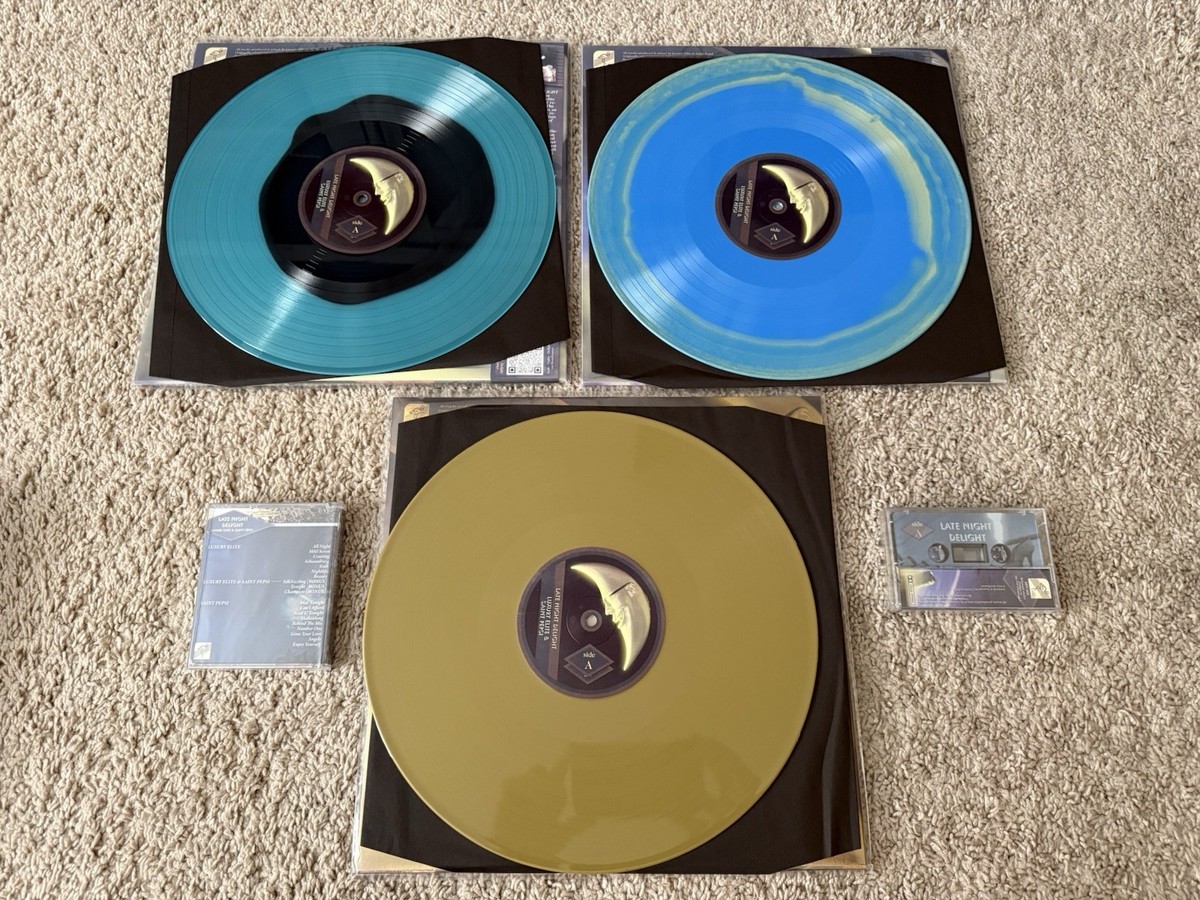 Saint Pepsi Luxury Elite Late Night Delight 3LP Vinyl W/Minidisc