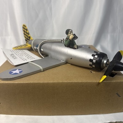 Rosso's Motorized Jet Plane Pinewood Mobile P-47 Thunderbolt Missing Cockpit