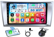 8Core 4 64G Android 13 Stereo CarPlay Auto WiFi for Toyota Camry Radio 2007-2011
