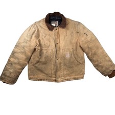 Vtg Walls Blizzard-Pruf Work Jacket street chore Distressed thrashed USA Large