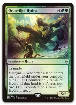 Oran-Rief Hydra #181 (Foil) (NM) Battle for Zendikar BFZ Magic MTG