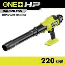 Hp 18V Brushless Cordless 220 Cfm 140 Mph Compact Leaf Blower (Tool-Only)-P