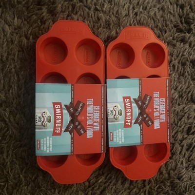 2 x neue Smirnoff Eisschalen (FASST 8 EIS   WÜRFEL) 
