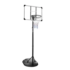 Portable Basketball Hoop Goals System 7.5-9.2ft Height Adjustable For Beginners
