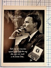 Vintage White Owl Cigars Magazine Ad 1930s Ri...