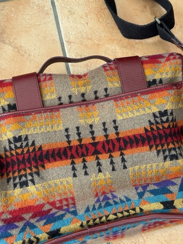 Dr Martens handbag bag satchel cross body Pendleton wool Peru - Picture 5 of 10