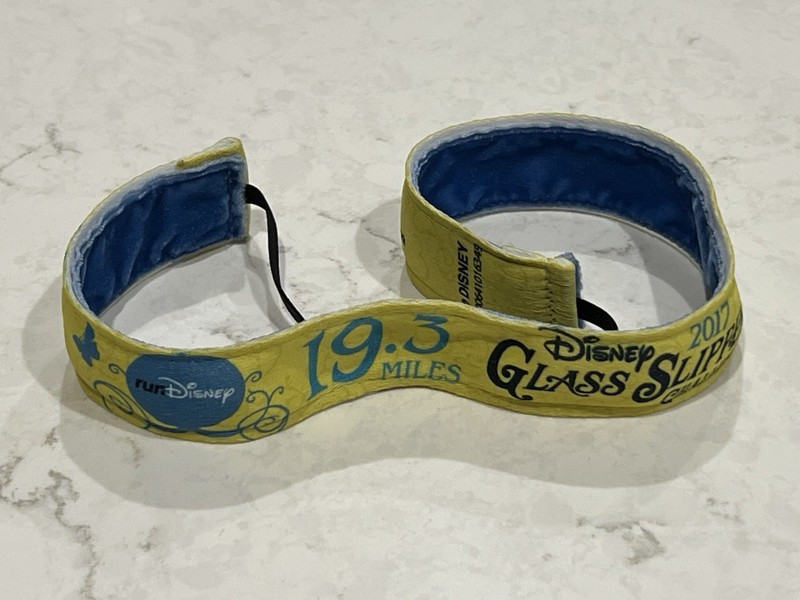 Sweaty Bands 2017 Run Disney RunDisney Princess Challenge Headband Band Yellow 